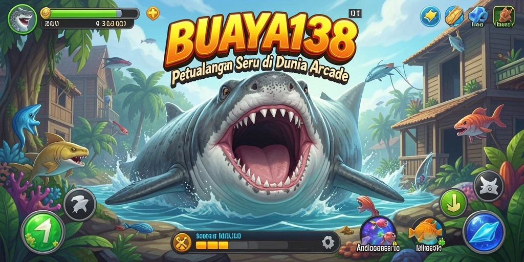Tampilan utama BUAYA138 dengan fungsi interaktif yang menarik.