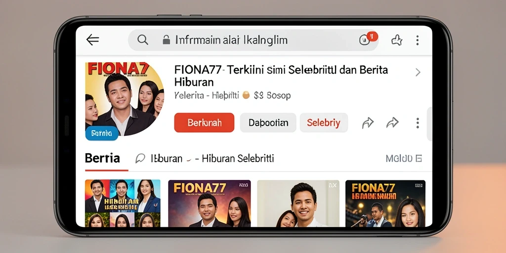 Tampilan antarmuka aplikasi FIONA77 yang menarik dan informatif.