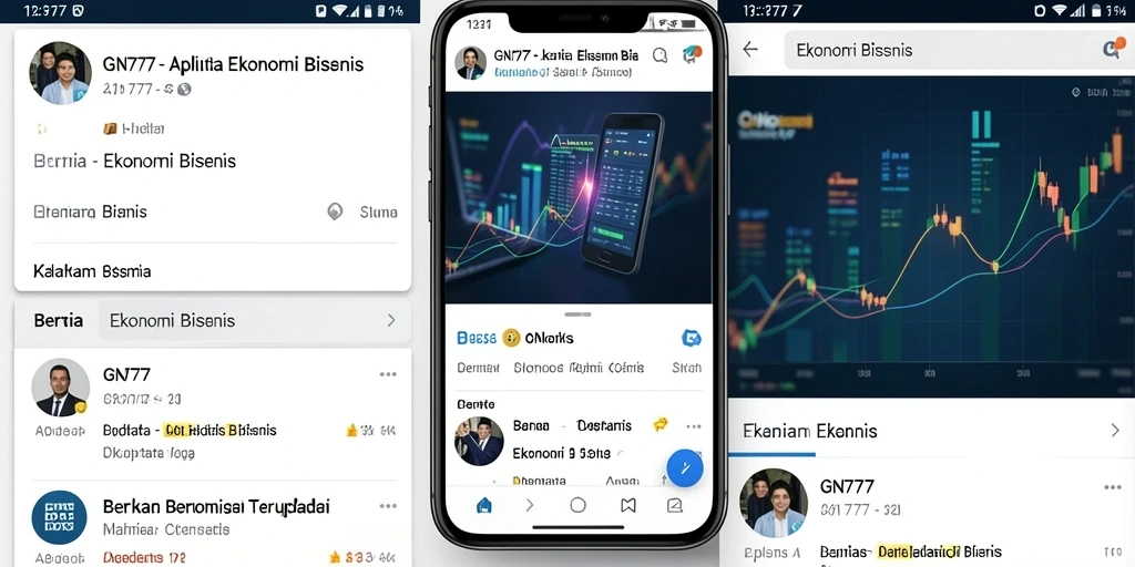 Antarmuka GN777 yang informatif untuk berita Ekonomi Bisnis.
