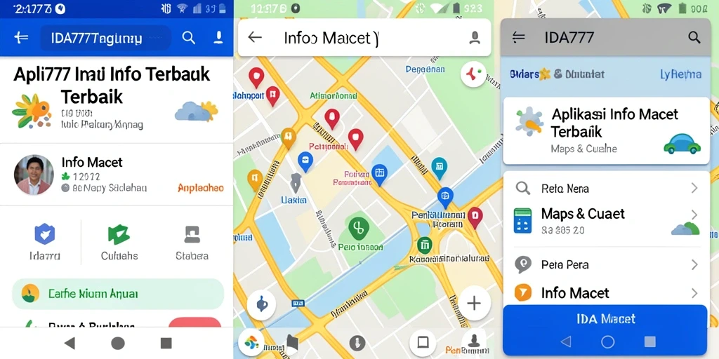 Screenshot IDA777 menampilkan antarmuka informasi kemacetan yang jelas dan informatif.