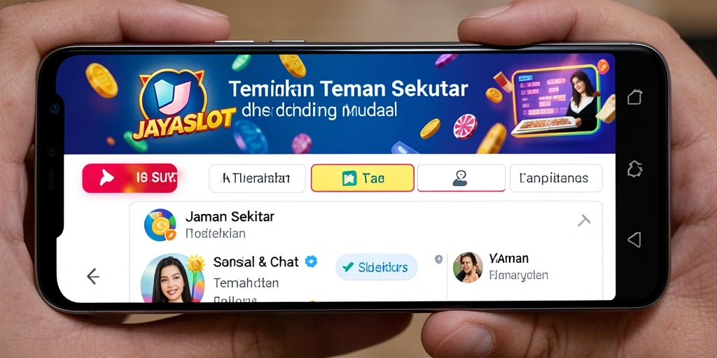 Tampilan antarmuka JAYASLOT yang menarik dan mudah digunakan.