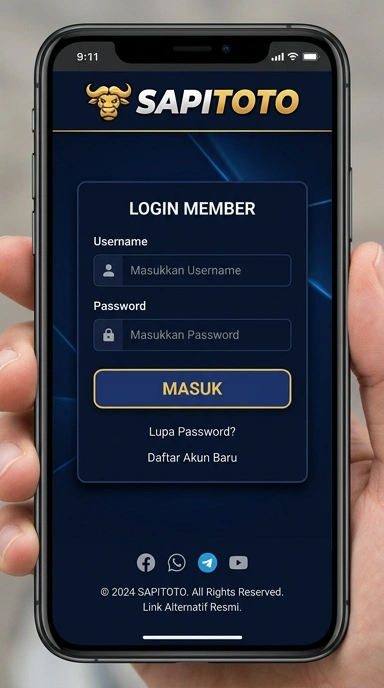 Masuk ke Akun Sapitoto untuk Pengguna Android